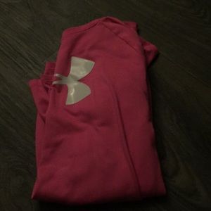 Hot pink long sleeve shirt